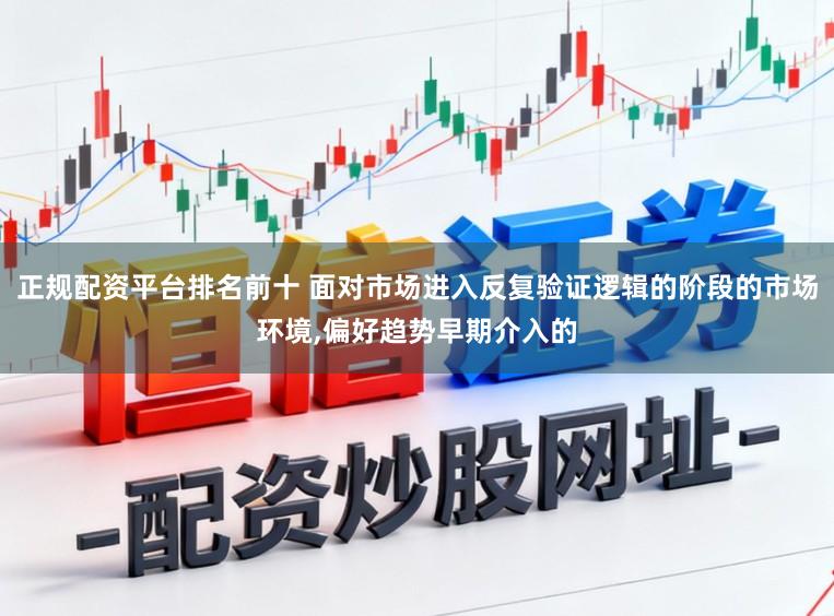 正规配资平台排名前十 面对市场进入反复验证逻辑的阶段的市场环境,偏好趋势早期介入的