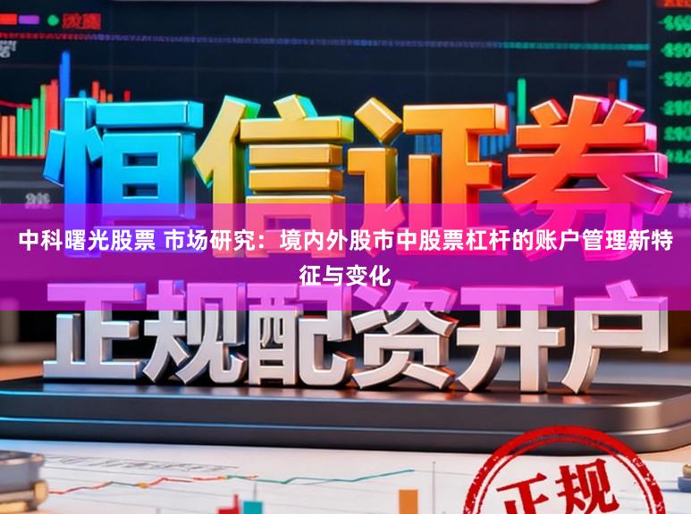 中科曙光股票 市场研究：境内外股市中股票杠杆的账户管理新特征与变化